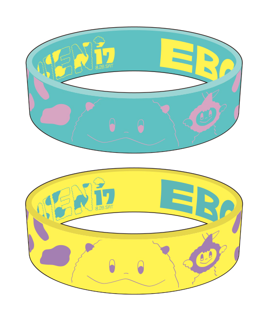 FAMIEN・2017 シリコンバンド